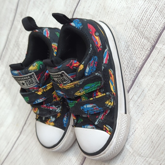 Converse Toddler Boys' Chuck Taylor All Star Rave Easy-On Cars Sneaker - Picture 3 of 8